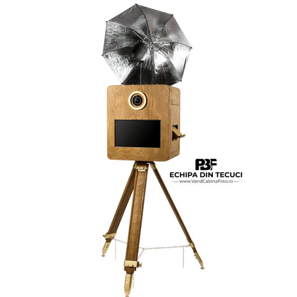 Cabina Foto Wood Booth