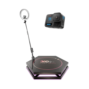 STANDARD 360 Selfie Video Booth rotating platform