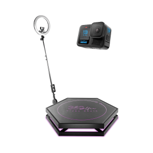GRAVURA 360 Selfie Video Booth rotating platform